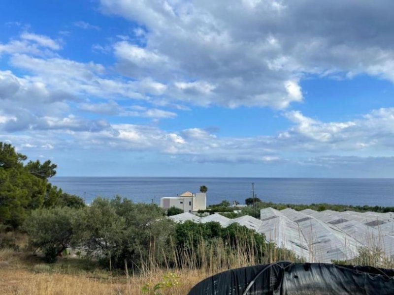 Mavros Kolimpos Kreta, Mavros Kolimpos: Grundstück mit Meerblick zu verkaufen Grundstück kaufen